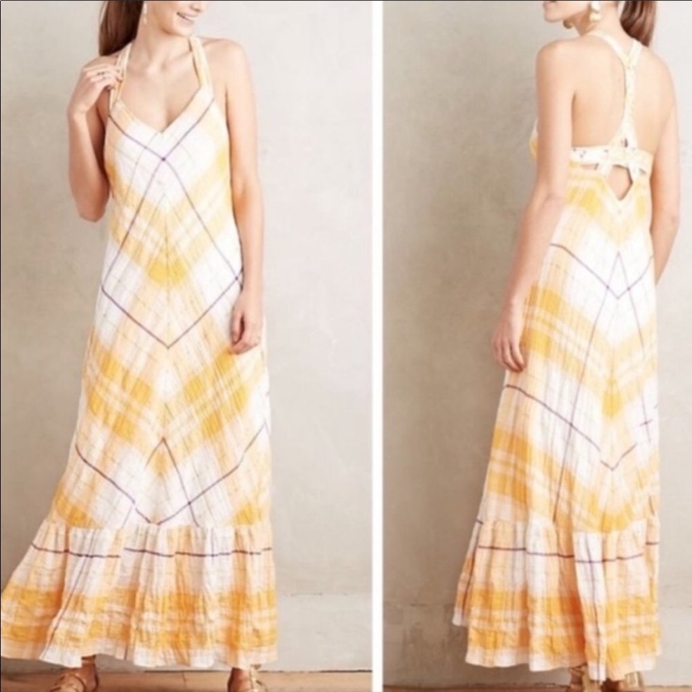 Anthropologie Holding Horses Clementine Maxi Dress